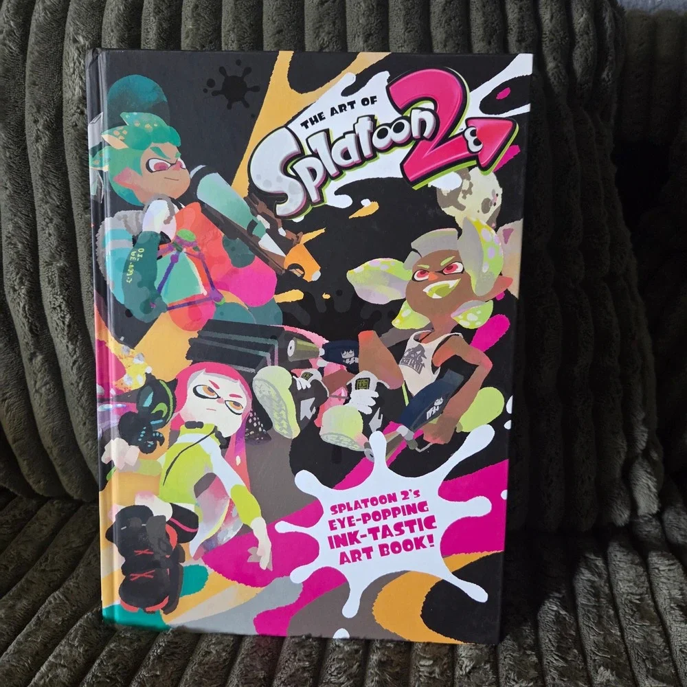 The Art of Splatoon 2 Hardcover Illustrated Art Book